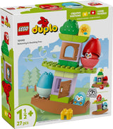 Drzewo LEGO DUPLO do utrzymywania równowagi i układania w stosy, zabawka rozwojowa, zestaw do budowania dla dzieci od 18 miesięcy, kreatywna zabawka dla dzieci, zabawka edukacyjna z 2 ptakami 10440 Zestawy do budowania Besuche den LEGO-Store