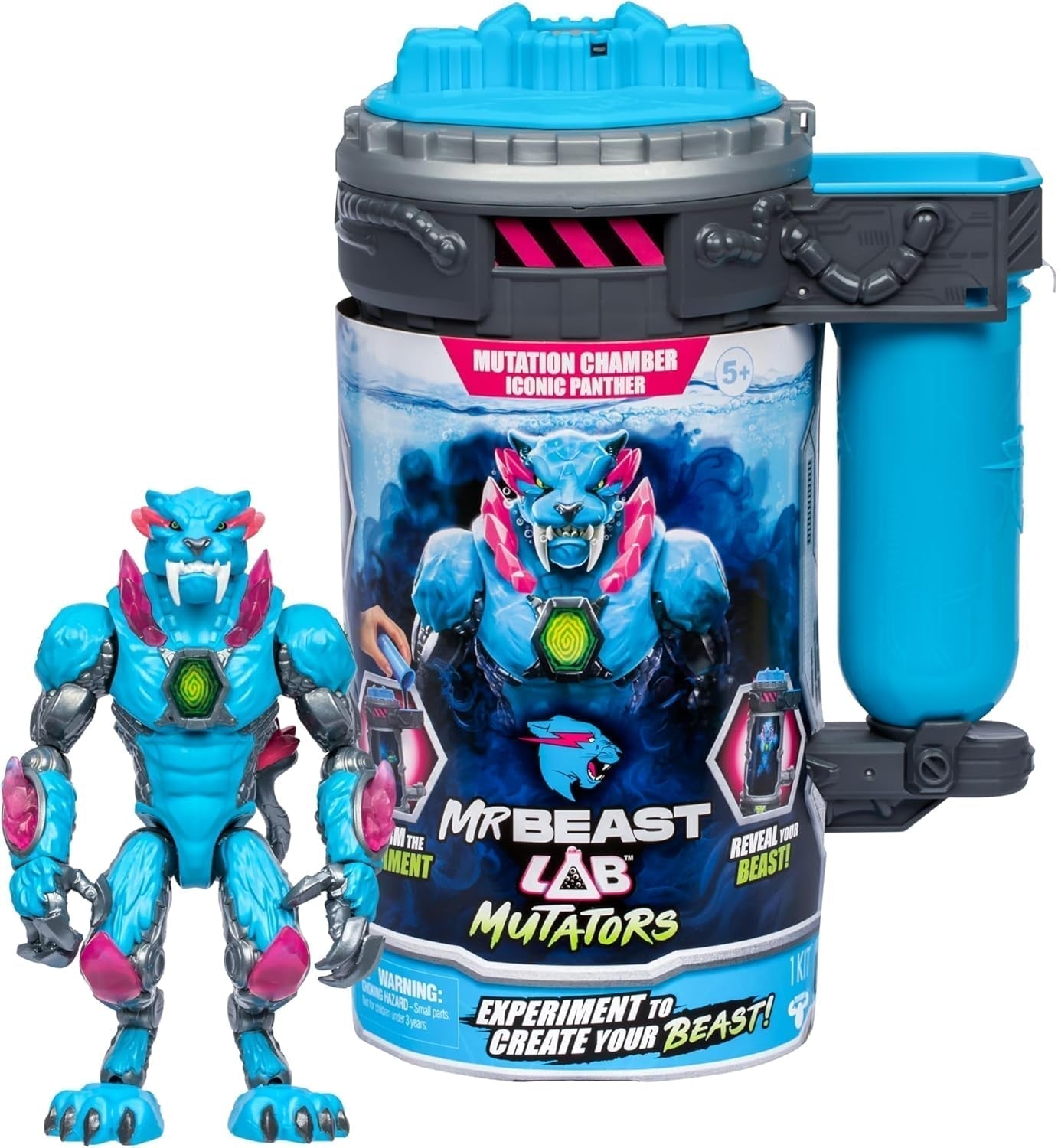 Przeprowadzki; Poruszaj największą bestią. Doświadcz i stwórz figurkę Stealth Panther firmy Mrbeast. 3 do zebrania, Kultowa Pantera, Stealth Panther, Metallic Panther Figurki Sklep Naty Iconic Panther