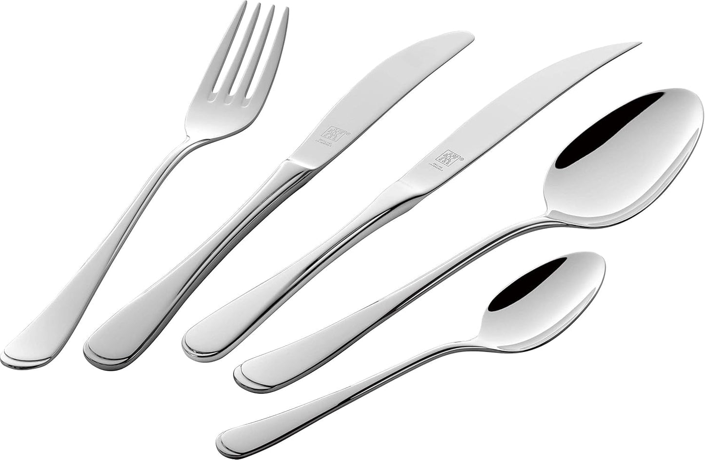 ZWILLING Nottingham Zestaw sztućców, 72 sztuki, dla 12 osób, stal nierdzewna 18/10 Kitchen Naty Shop