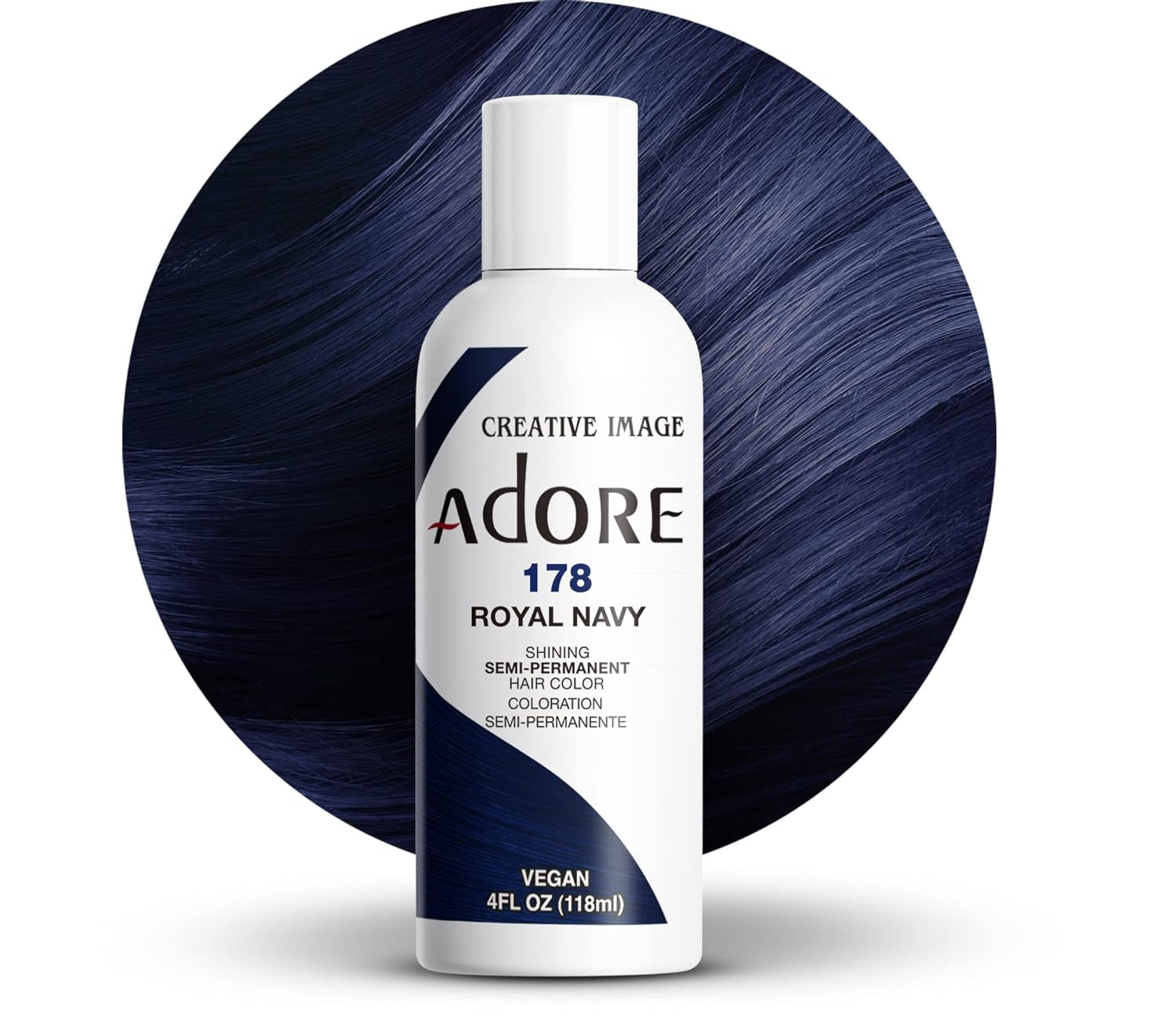 Coloure Purple Rage 4Oz, 118,3 ml (opakowanie 1 szt.) Naty Shop Farba do włosów 178 Royal Navy 118 ml (1 opakowanie)
