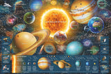 Ravensburger Puzzle 16720 - Układ planetarny - 5000 elementów puzzle dla dorosłych i dzieci powyżej 14 roku życia Puzzle Naty Shop Single