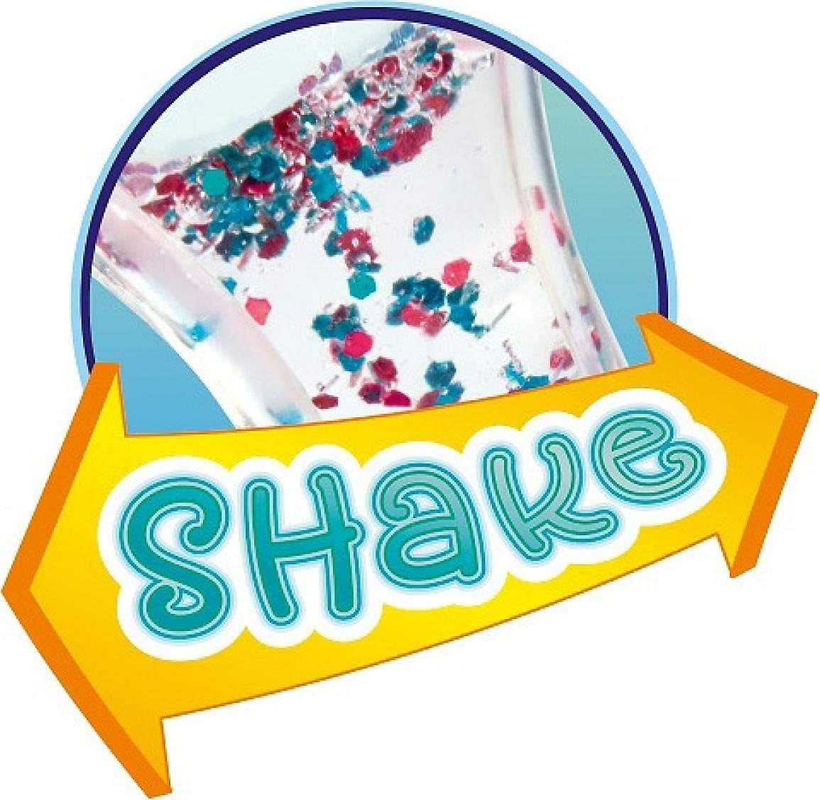 Simba 105733482 - Evi Love Glitter Mermaid, lalka syrenka z płetwą ogonową, która świeci po potrząśnięciu. Oferowany jest tylko JEDEN przedmiot.