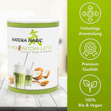 Matchamagic - Organiczna matcha latte w proszku z Japonii z cukrem z kwiatów kokosa do pysznej herbaty