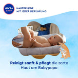 NIVEA BABY Soft & Cream chusteczki nawilżane dla niemowląt (4 x 57 sztuk)