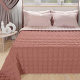 PETTI Artigiani Italiani - Narzuta na łóżko pojedyncze, narzuta dwustronna, narzuta sprężynowa, ciemnoniebieski, biały, 100% Made in Italy