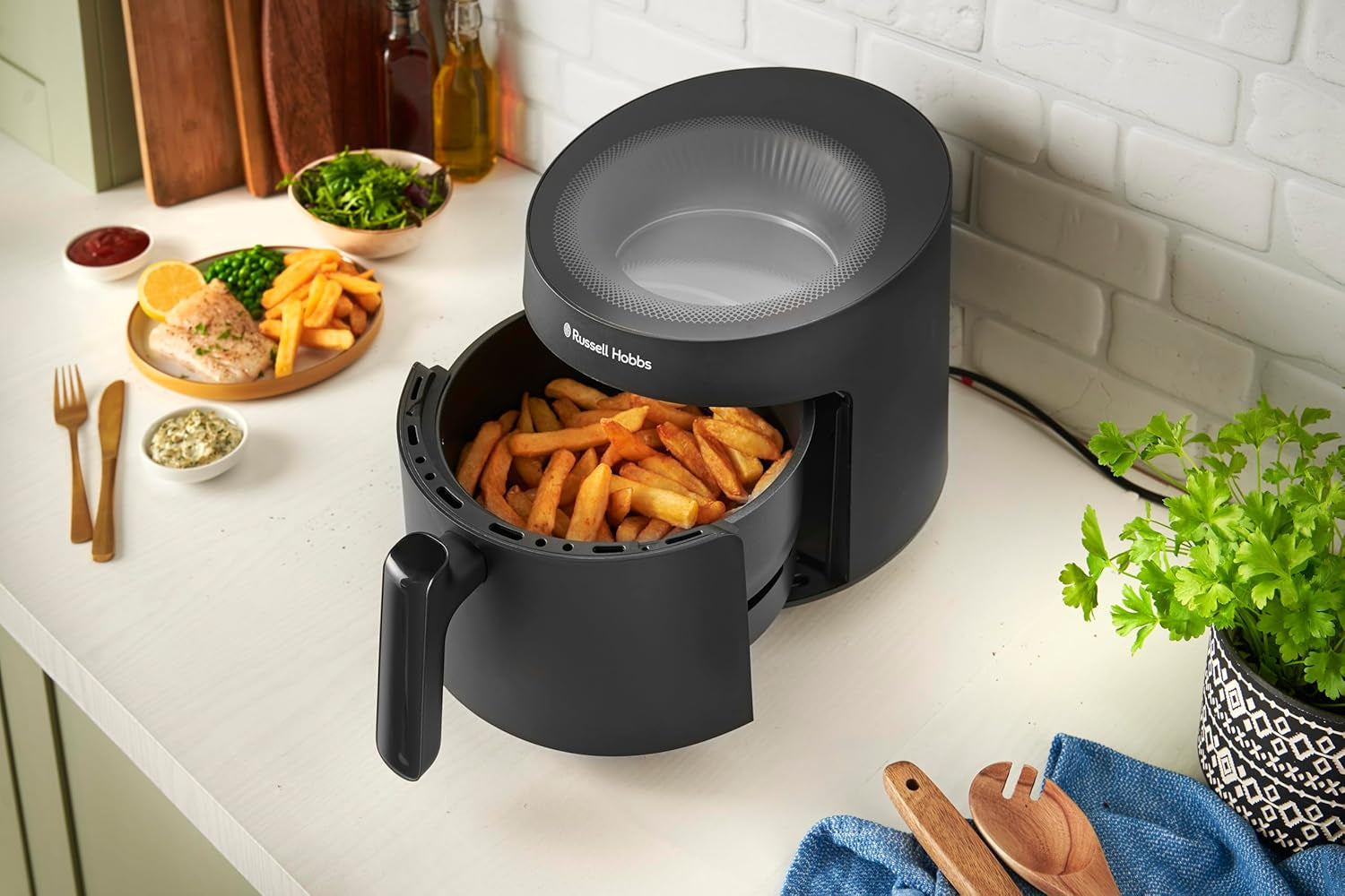 Russell Hobbs Airfryer, 5 litrów, 10 programów, okienko Naty Shop Appliances