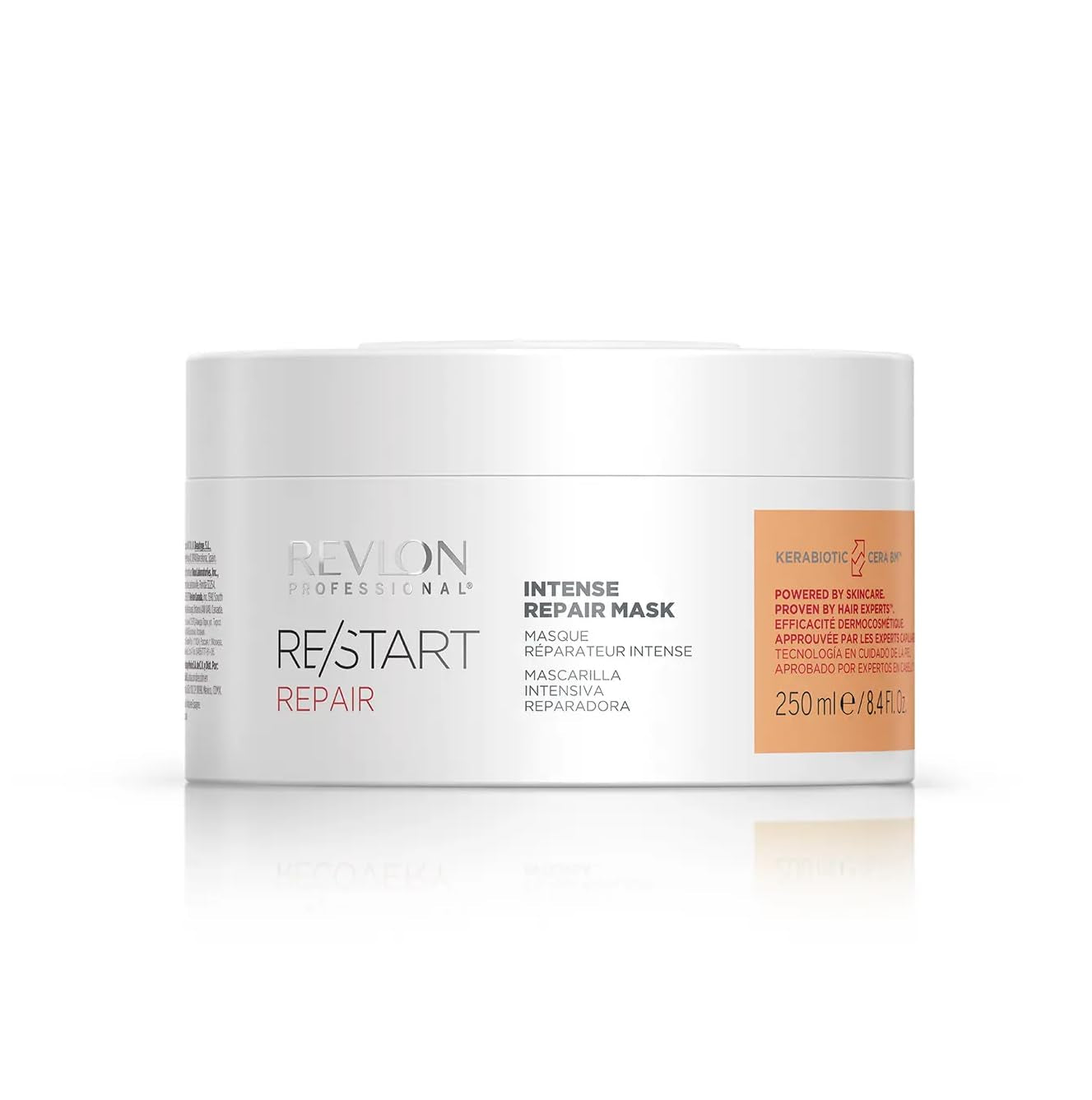 RE/START Repair Intense Repair Mask 250ml Intensywna maska do włosów zniszczonych Maska Wzmacnia zniszczone włosy od wewnątrz Regenerująca kuracja do włosów Naty Shop Maska do włosów 1 sztuka (1 opakowanie) Bezzapachowy