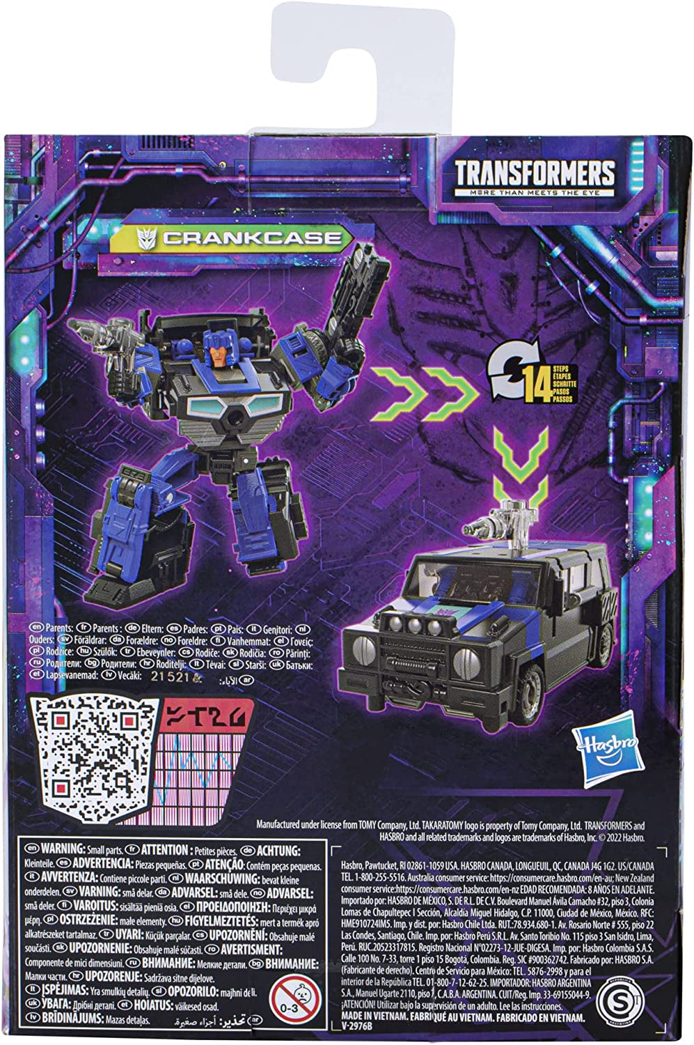 Transformers Generations Legacy Toy 14 cm duża figurka Deluxe ze skrzynią korbową, wiek 8+ Figurki Naty Shop