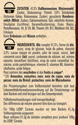 Płatki LION, Czekolada zbożowa z karmelem i mąką razową 41%, opakowanie 8 x 400 gram Cereal Naty Shop