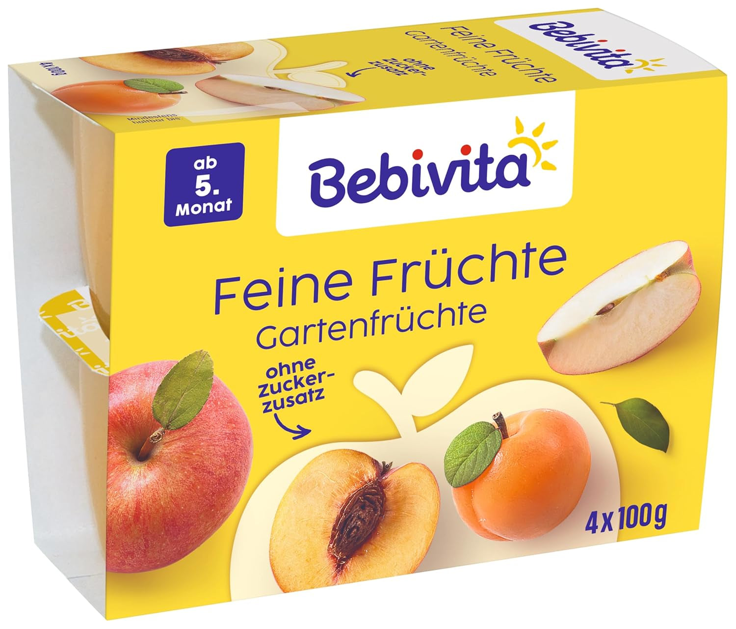 Gartenfrüchte, pakiet 6er ( 6 x 4 x 100 g )