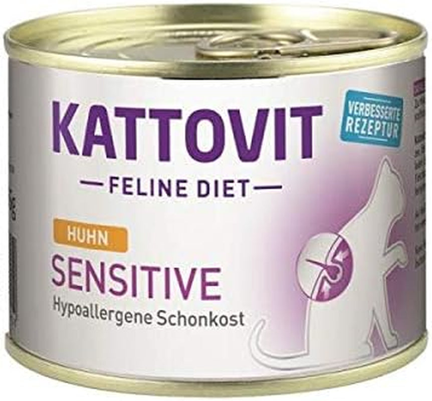 Kattovit Feline Diet Sensitive Kurczak 12x185g