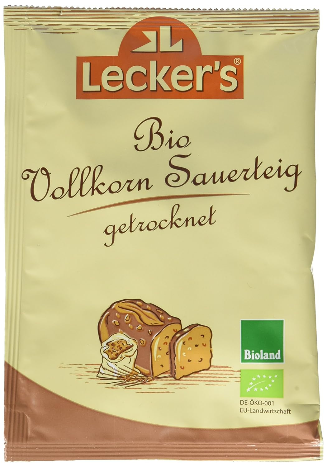 Lecker'S Bio Vollkorn Sauerteig (10 X 30 G) Mieszanka do pieczenia i gotowania Naty Shop Domyślny tytuł