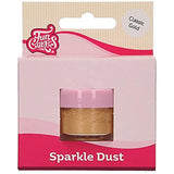 Funcakes Sparkle Dust Classic Gold: Brokatowy pył spożywczy do dekorowania ciast, z certyfikatem Halal