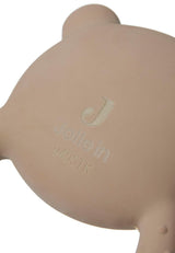 Jollein 101-001-67008 Gryzak z naturalnej gumy Teddy Bear Biscuit
