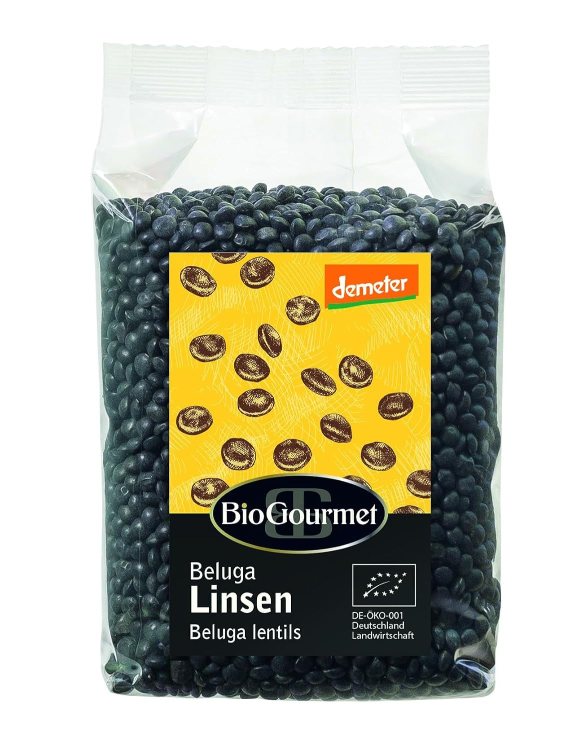 BioGourmet Soczewica Beluga Demeter, 250g