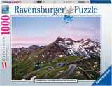 Ravensburger Puzzle 88195 88195-Großglockner Hochalpenstraße-1000 elementów puzzle dla dorosłych i dzieci od 14. roku życia Puzzle Naty Shop Old Design