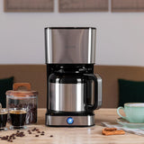 Ekspres kroplowy Cecotec Coffee 66 Drop & Thermo, 950 W, 1,2 L, 10 filiżanek, technologia ExtremeAroma, funkcja zapobiegająca kapaniu, wskaźnik poziomu wody, filtr główny wielokrotnego użytku, zabezpieczenie przed przegrzaniem