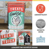 Nostalgic-Art Box o smaku retro, 1,3 l, Good Cat Treats - pomysł na prezent dla właścicieli kotów, w stylu vintage, w stylu vintage Pudełka do przechowywania żywności Naty Shop