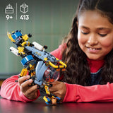 LEGO Technic Odkrywca głębin Łódź podwodna Zabawka do budowania dla dzieci w wieku 9 lat Chłopcy i dziewczęta Kreatywne pomysły na prezenty urodzinowe Pojazd do zbudowania z obracającymi się śmigłami 42201 Zestawy do budowania Besuche den LEGO-Store