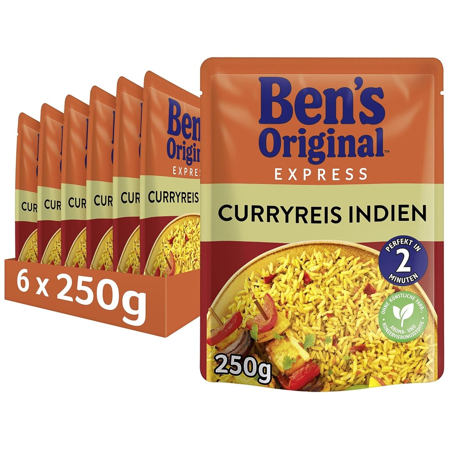 BEN'S ORIGINAL™ Meksykański ryż ekspresowy 6 x 220g