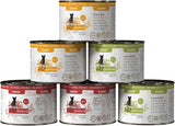 catz finefood Senior Collection Katzenfutter nass - Premium Nassfutter für Ihre Senior Katze - getreidefrei, ohne Zucker, hoher Fleischanteil, Witaminy i minerały (6 x 200g dawka)