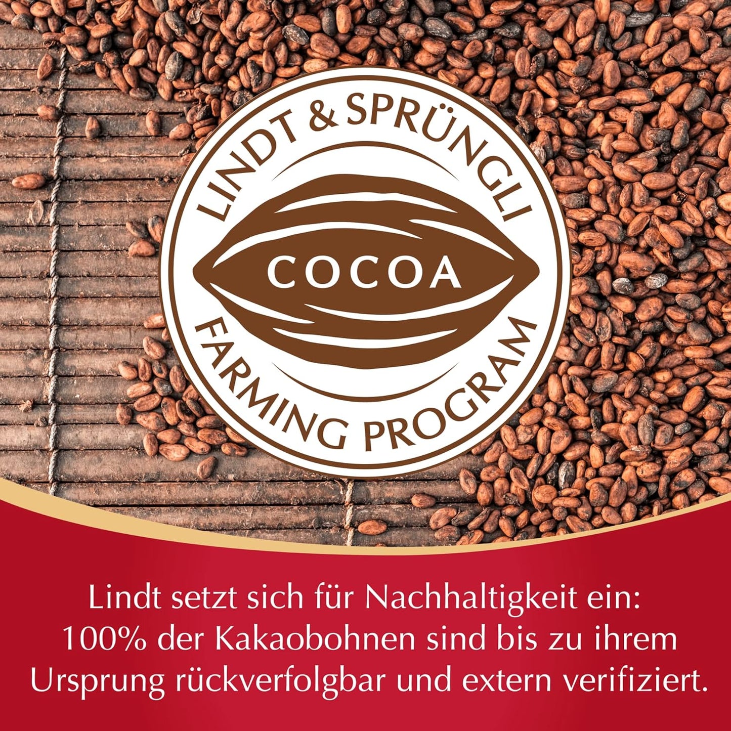 Lindt Cherry Mini Stick - Paluszki Czekoladowe Z Likierem Wiśniowym Pyszny Prezent Z Alkoholem