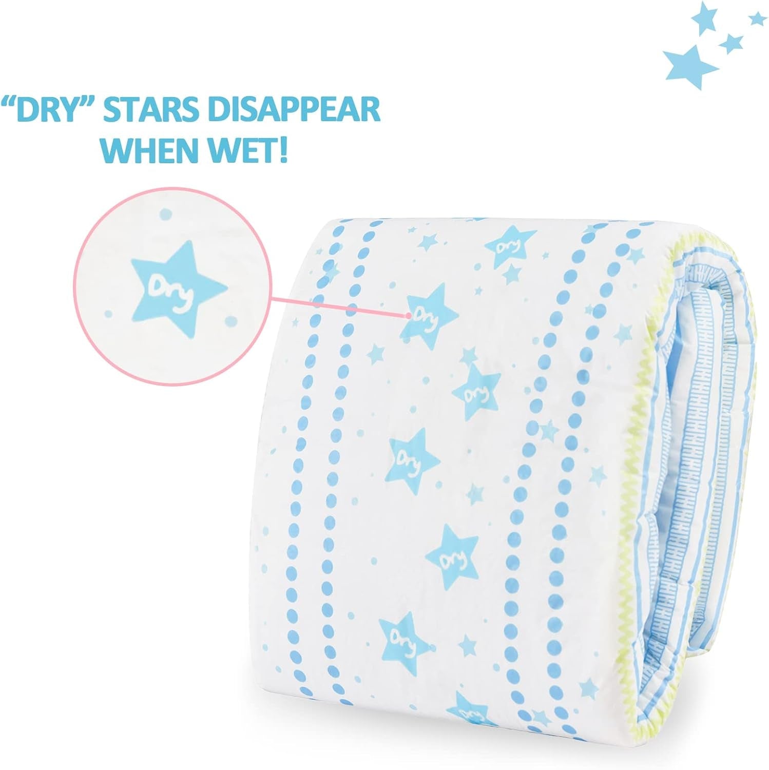 Pieluszki z nadrukiem dla dorosłych 5500-5800 ml, 2 opakowania, 3 nadruki, losowy asortyment - Astro Babies (L)