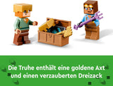 Zestaw LEGO Minecraft Zbrojownia z figurkami bohaterów, zabawkową bronią i figurką Alexa, zabawka akcji dla chłopców i dziewcząt, prezent dla graczy i dzieci w wieku 7 lat 21252 Zestawy do budowania Besuche w sklepie LEGO