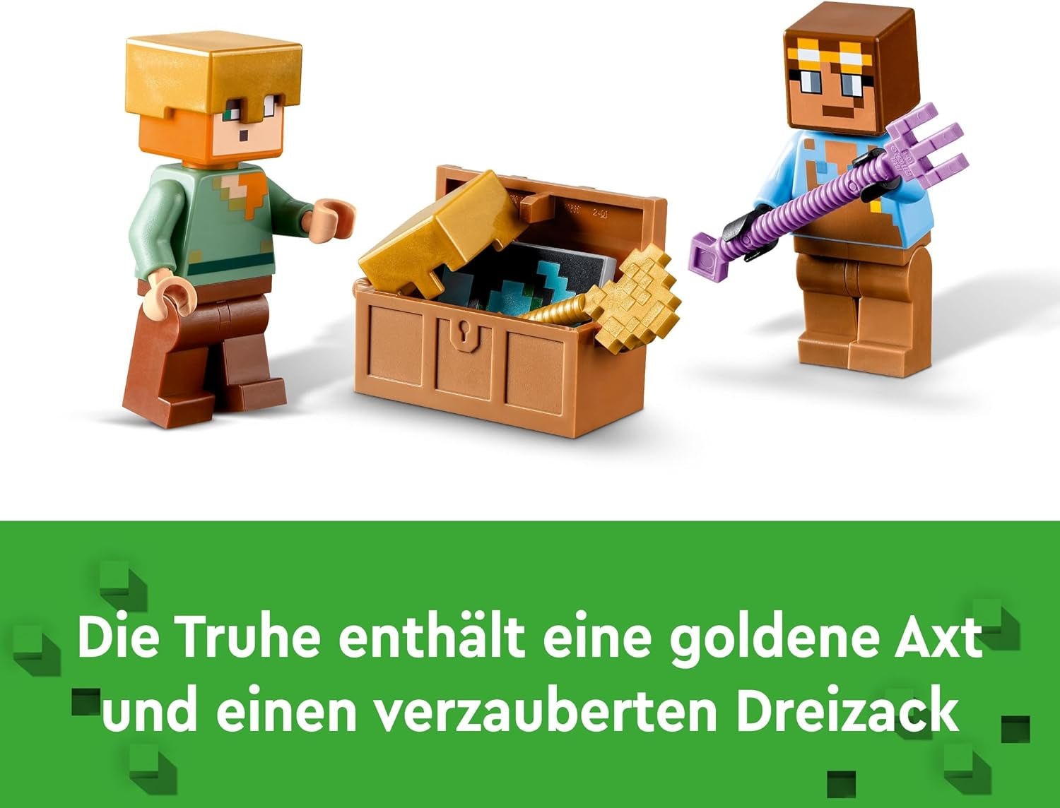 Zestaw LEGO Minecraft Zbrojownia z figurkami bohaterów, zabawkową bronią i figurką Alexa, zabawka akcji dla chłopców i dziewcząt, prezent dla graczy i dzieci w wieku 7 lat 21252 Zestawy do budowania Besuche w sklepie LEGO