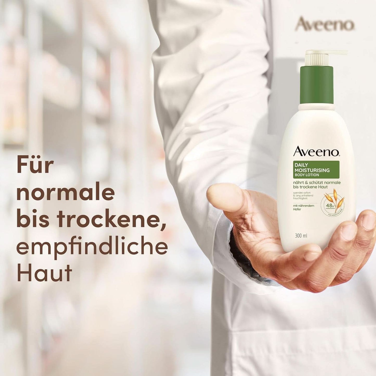 Aveeno Daily Nawilżający balsam do ciała, 300 ml Sklep z kosmetykami i urodą Naty