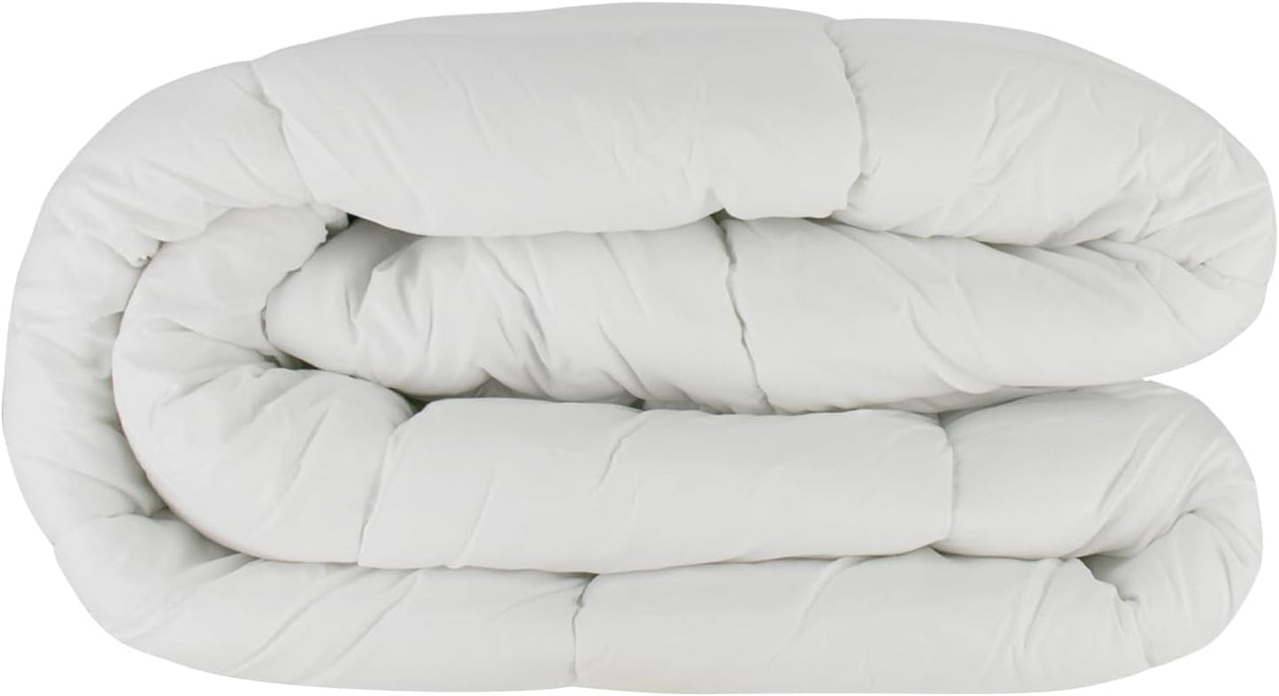 Widelec Nottetempo kurtka puchowa mikrofibra mikrofibra bardzo ciepła (2Cm) 120X80X2 Cm Bianco Kołdry i kołdry Naty Shop 205X200X2 Cm Mikrofibra utrzymuje bardzo ciepło (2Cm)