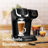 Ekspres do espresso Tassimo My Way z 2 kapsułkami TAS6502 z filtrem wody, ponad 70 napojów, personalizacja napojów, różnorodność kaw, łatwe parzenie, 1500 W, czarny