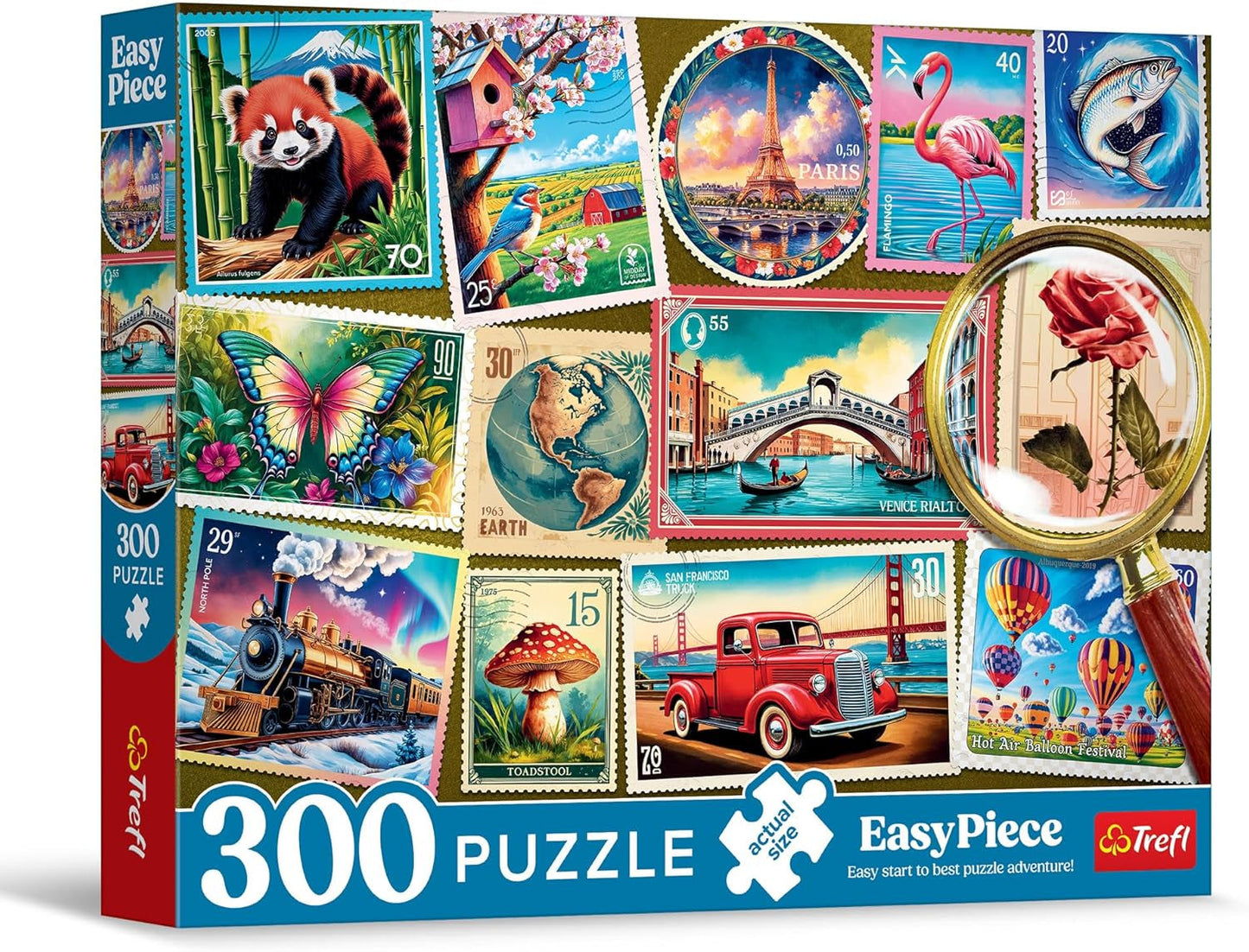 Trefl - Easypiece Puzzle : Stemple - 300 elementów - Duże elementy, Łatwe puzzle, Dla dorosłych i dzieci powyżej 10 lat Puzzle Naty Shop Domyślny tytuł