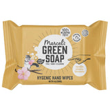 Chusteczki nawilżane do rąk Marcel's Green Soap, 60 szt. - Wanilia i kwiat wiśni - Na bazie roślin - Organiczne