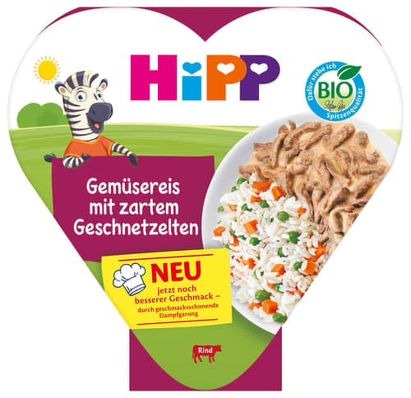 Ryż z warzywami i delikatnym mięsem w plasterkach 250g
