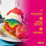 Decocino Neon Food Paste Red - Barwnik spożywczy w dużej dawce - Do barwienia ciast, babeczek, babeczek - Bez smaku