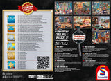 Schmidt Spiele 59919 Sekretne puzzle, przy kuchennym stole, 1000 elementów, kolorowe, duże puzzle Naty Shop