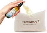 Rodzina szwajcarskiej sosny kamiennej Poduszka ze szwajcarskiej sosny kamiennej Simply Heavenly Dreaming 30X20 cm, drewno, naturalne, 1 sztuka (1 opakowanie) Poduszki standardowe Naty Shop