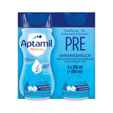 Aptamil Pronutra Pre - Mieszanka dla niemowląt od urodzenia - Z olejami roślinnymi, bez oleju palmowego - 6 x 4 x 200 ml (4800 ml)