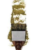 khadi GOLDBRAUN ziołowa farba do włosów, kolor włosów od jasnego bursztynu do miękkiego i błyszczącego złocistego brązu, 100% ziołowa naturalna farba do włosów, naturalna i wegańska, certyfikowane kosmetyki naturalne, 100g Naty Shop Farba do włosów