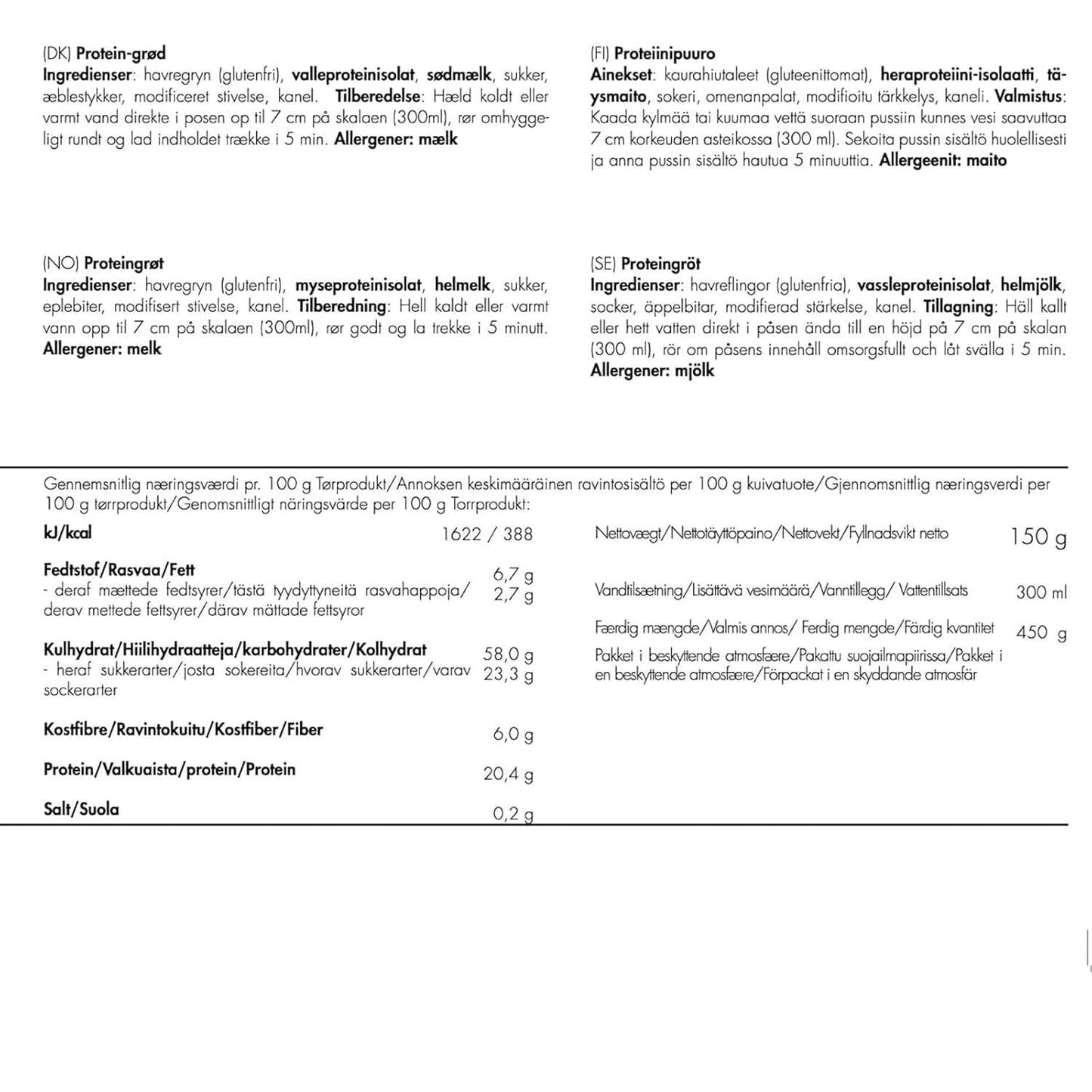 Kaszka proteinowa TREK'N EAT Zboża Naty Shop
