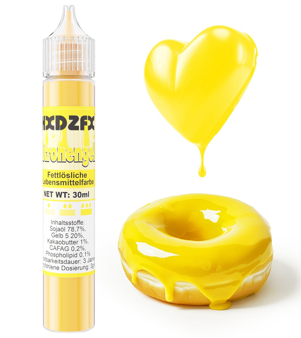 Barwnik spożywczy rozpuszczalny w tłuszczach - 30 ml skoncentrowany barwnik spożywczy na bazie oleju do czekolady Zestaw barwników spożywczych do dekorowania ciast, kremów, kremów maślanych, pieczenia, rękodzieła (granatowy)