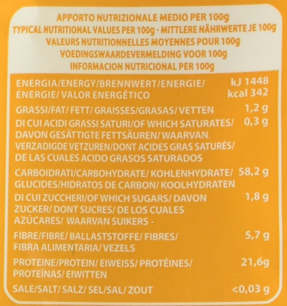 Penne z żółtą soczewicą, opakowanie 12 szt. (12 x 250g)