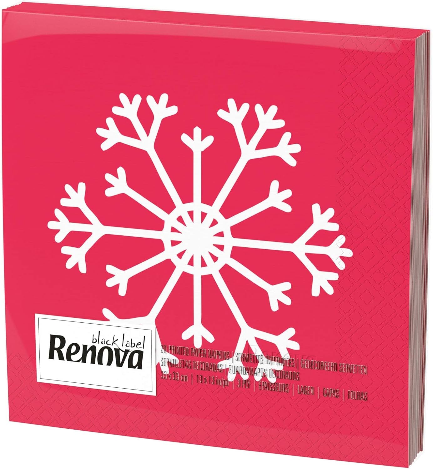 Serwetki papierowe Renova, Boże Narodzenie, 20 sztuk, 110 G