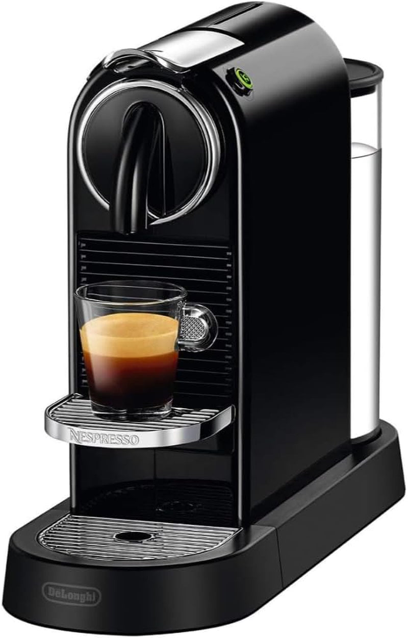 Ekspres na kapsułki Nespresso EN167.W Citiz, pompa wysokociśnieniowa i idealna kontrola temperatury, bez Aeroccino (spieniacza do mleka), funkcja oszczędzania energii, 1260 W, kremowo-biały, 37,4 x 11,9 x 25,5 cm