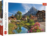 Trefl, Puzzle, Alpy latem, 2000 elementów, Jakość premium, Dla dzieci od 12 roku życia Puzzle Naty Shop Domyślny tytuł