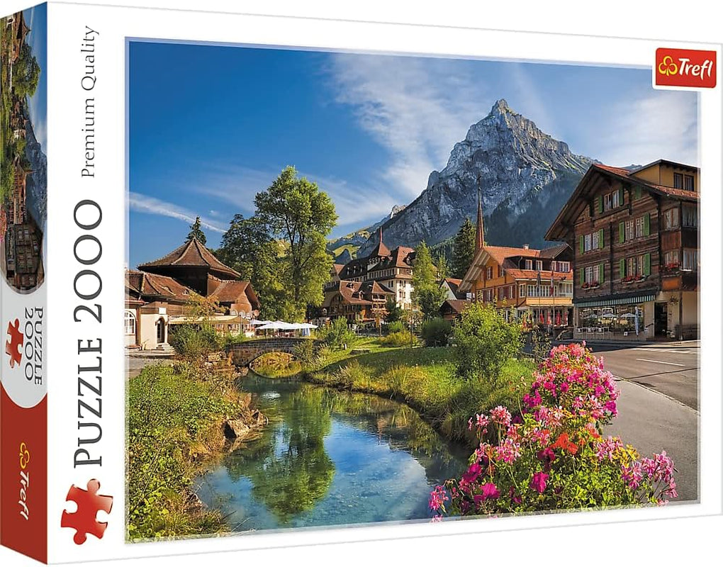 Trefl, Puzzle, Alpy latem, 2000 elementów, Jakość premium, Dla dzieci od 12 roku życia Puzzle Naty Shop Domyślny tytuł