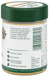 Fuchs Gewürze - Kreuzkümmel gemahlen - zum Würzen von Couscous, Hummus und Falafel - naturalne składniki - 50 g w wiederverwendbarer, recyclebarer Dawka