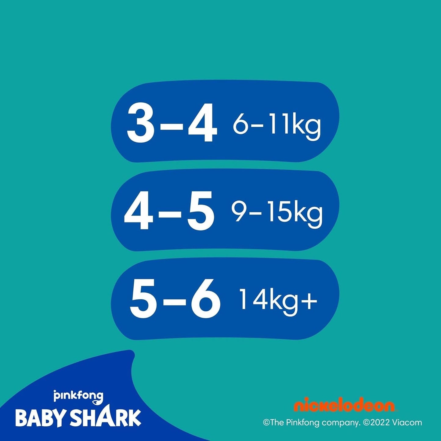 Pampers rozmiar 5-6 Splashers Baby Shark Edycja limitowana 10 szt. Jednorazowe pieluszki do pływania zapewniające bezpieczną ochronę wody