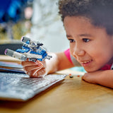 LEGO Star Wars Kapitan Rex Y-Wing Mikromyśliwiec Klocki kolekcjonerskie Statek kosmiczny Pomysł na prezent dla chłopców i dziewcząt w wieku od 6 lat 75391 Zestawy do budowania Besuche den LEGO-Store